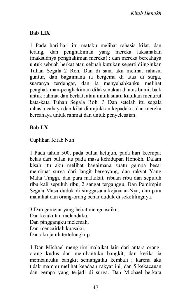 Kitab Henokh Pdf